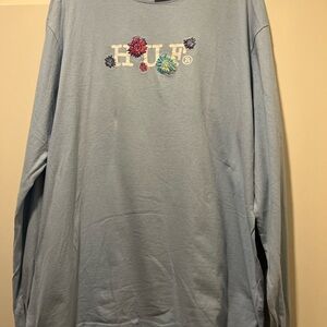 Life is Good Blue Long Sleeve Shirt